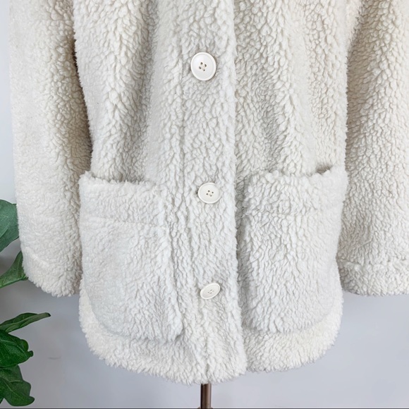 NEW Madewell Sherpa Walton shirt jacket coat. MA316 - Picture 5 of 12